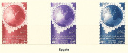 U.P.U. - Egypte - 75e Anniversaire De L' U.P.U. - (3 Valeurs) - 1949 - Y & T N° 270 à 272** - Ongebruikt