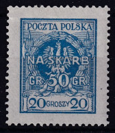 POLAND 1925 Na Skarb Fi 200  Mint Hinged - Neufs