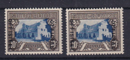 South Africa: 1935/49   Official - Groot Constantia   SG O27    10/-   MH Singles - Dienstzegels