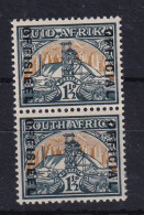 South Africa: 1944/50   Official - Goldmine   SG O33c    1½d    MH Pair - Servizio