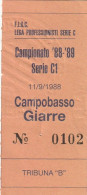 BIGLIETTO D'INGRESSO - Tickets D'entrée