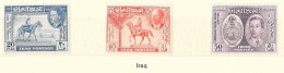 U.P.U. - Irak- 75e Anniversaire De L' U.P.U. - (3 Valeurs) - 1949 - Y & T N° 177 à N° 179** - Iraq