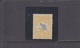 AUSTRALIA - 1918 - * / MLH - KANGAROO - SG 42 Wmk 6 ,  Yv. 12a Fil. II - Mi. 49 II X  Wz. 4 - SEE SCANS - Mint Stamps