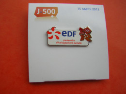 PINS PIN EDF Jeux Olympiques JO Londres 2012 - EDF GDF