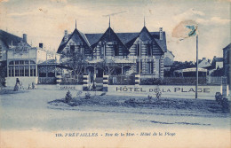 Préfailles * Rue De La Mer Et Hôtel De La Plage - Préfailles