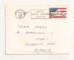 FD11 - International Circulated Envelope -  USA - ROMANIA - 1977 - 3c. 1961-... Covers