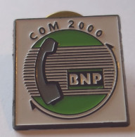 PINS PIN  Banque BNP COM 2000 - Banques