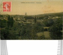 95 CORMEILLES-EN-PARISIS. Panorama Carte Toilée - Cormeilles En Parisis