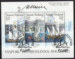 Martin Mörck. Finland 2006. Fortress Suomenlilla.. Michel 1758 - 1800 MNH. Signed. - Blocks & Kleinbögen