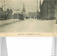 WW 68 DANNEMARIE Sous La Neige 1919 - Dannemarie