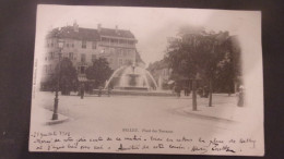 PRECURSEUR  BELLEY  PLACE DES TERREAUX EDIT MONTBARBON - Belley