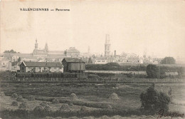 FRANCE - Valenciennes - Panorama - Eglise - Champs - Carte Postale Ancienne - Valenciennes