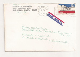 FD11 - International Circulated Envelope -  USA - ROMANIA - 1974 - 3c. 1961-... Covers