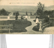 HR 62 SAMER. Terrasse Du Château Bellet Avec Servante, Jardinier Et Châtelains 1907 - Samer