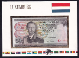 Luxemburg: 50 Francs 25.8.1972 - Notenbriefe Der Welt - Luxemburgo