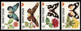 (02) Biafra  1968 / Butterflies / Papillons / Schmetterlinge / Vlinders  ** / Mnh   Michel 27-30 - Africa (Other)