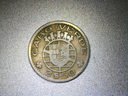 Cabo Verde 2,5 Escudos 1953 - Cap Verde