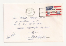 FD11 - International Circulated Envelope -  USA - ROMANIA - 1976 - 3c. 1961-... Covers