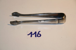 C116 Ancienne Pince à Sucre En Argent Poinçon ? - Silverware