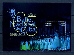 Cuba 2013 / National Ballet MNH Klassisches Ballett Tanzen Baile Clásico / Hi26  C2-7 - Danse
