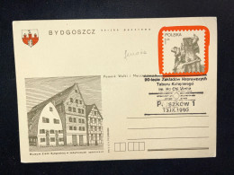 ENTIER POLOGNE 1980 BYDGOSZCZ - Covers & Documents