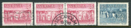 SWEDEN 1960 Shooting Movement Centenary Used.  Michel 459-60 - Gebraucht