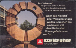 GERMANY S02/94 Karlsruher Versicherungen - S-Reeksen : Loketten Met Reclame Van Derden