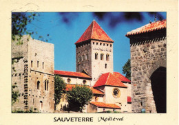 FRANCE - Sauveterre - Médiéval - La Tour Monréal - Eglise Et Le Pont De La Légende - Carte Postale - Sonstige & Ohne Zuordnung