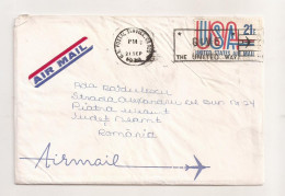 FD12 - International Circulated Envelope -  USA - ROMANIA - 1973 - 3c. 1961-... Covers