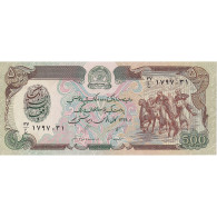 Afghanistan, 500 Afghanis, 1979-1991, KM:60a, NEUF - Afghanistan