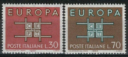 Italia 1963 Europa CEPT (**) Mi 1149-50; Y&T 895-96 - 1963