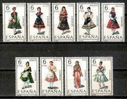 Spain 1969 España / Folk Costumes MNH Trajes Típicos Typische Anzüge / Le17  5-11 - Autres & Non Classés