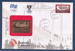 Autriche - Enveloppe Officielle Du CIO - JO - Jeux Olympiques - Atlanta - Etat Unis - 1996 - Summer 1996: Atlanta