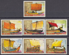 GUINEA EQUATORIAL 1279-1285,unused,ships - Guinée Equatoriale