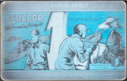 GERMANY S11/94 Comic Kunst : Fulgor - Hologrammcard - S-Reeksen : Loketten Met Reclame Van Derden
