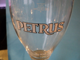 VERRE A BIERE PETRUS. 25 CL - Glasses