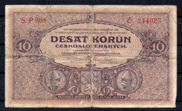 CZEHOSLOVAKIA 1927 , SERIAL  " P " NO PERFORATION - Czechoslovakia