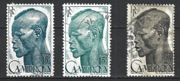 CAMEROUN. N°292 & N°294 De 1946 Oblitérés. Homme. - Used Stamps