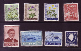 Icland Small Lot 1960s - Oblitérés