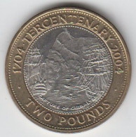 Gibraltar 2004 £2 Coin 'Tercentenary' Superb Circulated - Gibilterra