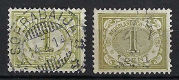 INDE NEERLANDAISE Ca.1912-1913: 2x Le Y&T 98 Obl. CAD, 2 Nuances - Nederlands-Indië