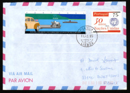 PORTUGAL - Lettre Pour La France 1995 - Briefe U. Dokumente