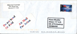 USA Cover Sent Air Mail To Denmark 7-3-2007 Single Franked - Storia Postale