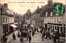 CPA - SELECTION  -  MARQUISE  -  Rue Pasteur - Le Marché - Marquise