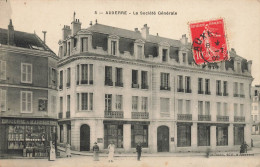 Auxerre * Place Et  Banque Société Générale * Banco Bank * épicerie Du Marché - Auxerre