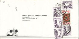 Egypt Cover Sent To Denmark - Brieven En Documenten