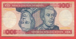 B199 / 100 CRUZEIROS - BANCO CENTRAL DO BRASIL - Brazil Brasilien Brazilie - Banknotes Banknoten Billets Banconote - Brésil