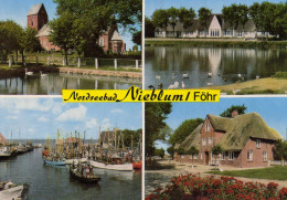 05141 - Nordseebad NIEBLUM Auf Föhr - MBK Mit Kirche - Föhr