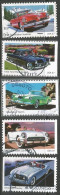USA 2005 Classic Cars - America On The Move SC.#3931/35 Cpl 5v Set VFU - Automobili