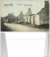 51 CHATILLON. Maison En Ruine 1915 - Châtillon-sur-Marne